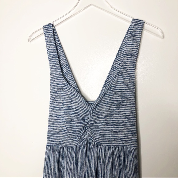 Universal Thread | Blue & White Stripe Tank Dress - Picture 2 of 6